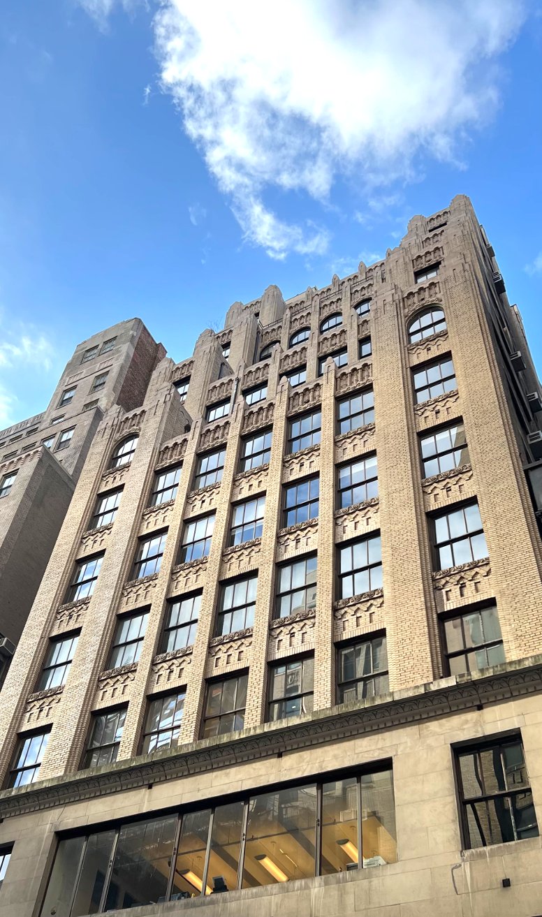 Gothic facade of 236 West 30th Street